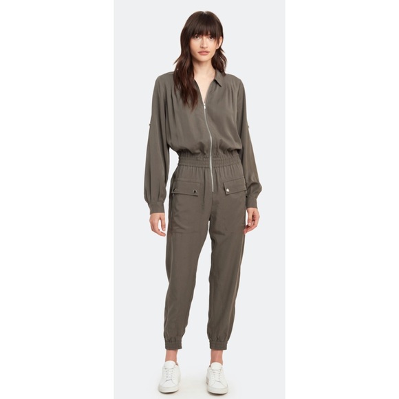 olive drab jumpsuit